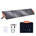 thumbnail image 6 of KFFKFF Compact Monocrystalline Solar Panel, 200W Collapsible Monocrystalline ETFE Solar Power Source, 23% Output Efficiency, MC4 Output Compatible, IP67 Weather-Resistant for Energy Stations, 6 of 9