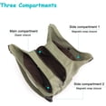 thumbnail image 2 of CNV Women's Multi-pocket Shoulder Bag Fashion Cotton Canvas Handbag Tote Purse, 2 of 13