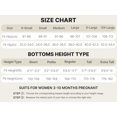 thumbnail image 2 of G4Free BareFeel Maternity Dress Yoga Pants with Pockets Over The Belly Stretchy Work Slack Pregnancy Wide Leg Casual Trousers, 2 of 8