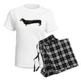 thumbnail image 4 of CafePress - Dachshund Dog Women's Light Pajamas - Women's Short Sleeve Print T-Shirt and Pants Light Cotton Pajama Set, 4 of 7