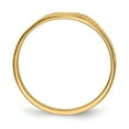 thumbnail image 2 of 14k Polished & Ridged Ring in 14k Yellow Gold - Size 2, 2 of 3