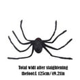 thumbnail image 3 of Plush Backpack Black Colorful Clothes Funny Candy Bag 8 Legs Plush Decoration B, 3 of 3