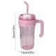 thumbnail image 3 of Taza de agua a prueba de quemaduras | Vaso de plástico resistente al calor con pajita y asa | Resistente a derrames a prueba de fugas | 920ml Gran Capacidad | Taza de viaje portátil a prueba de, 3 of 6