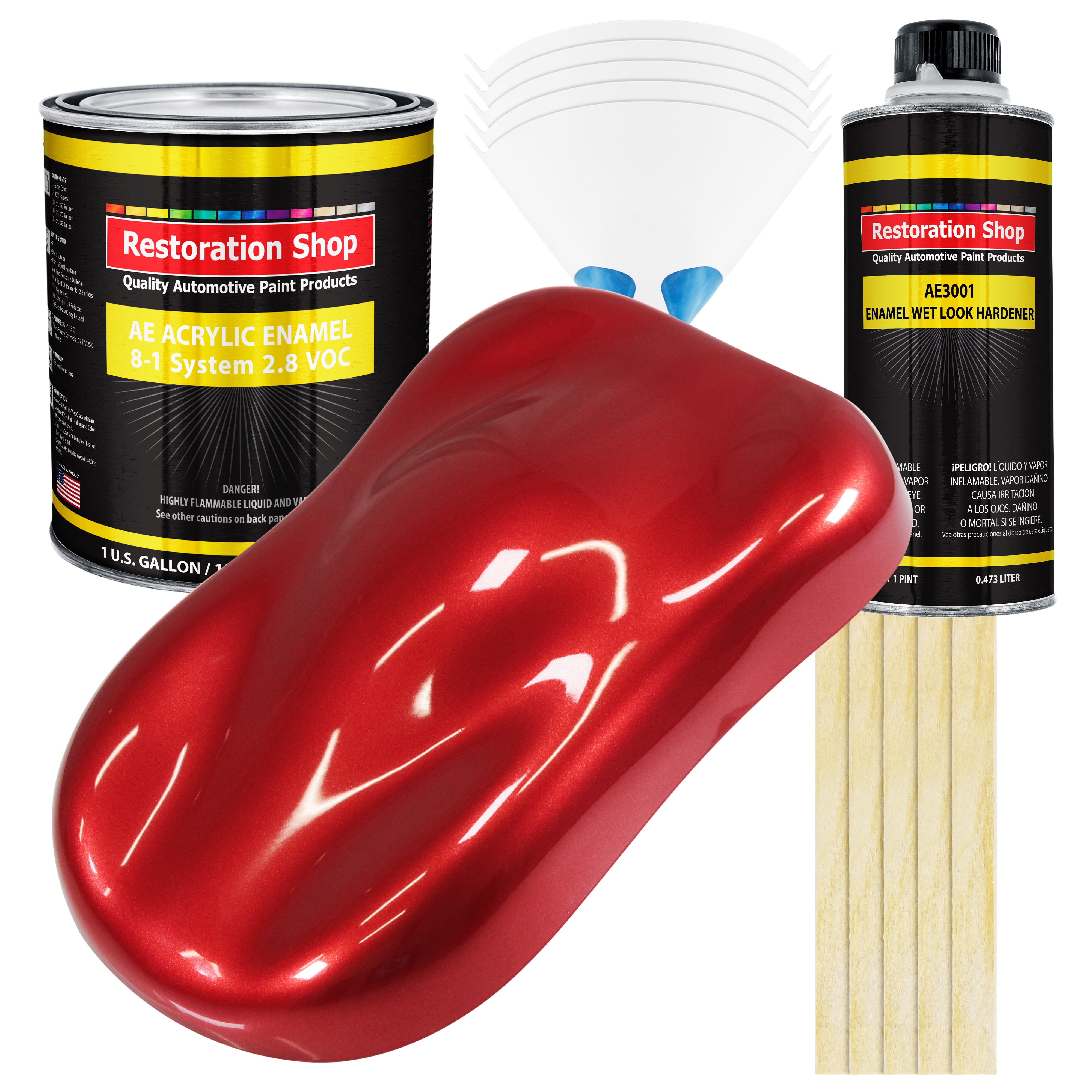 Restoration Shop - Firethorn Red Pearl Acrylic Enamel Auto Paint
