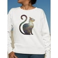 thumbnail image 2 of A Cosmic Kitten Sweatshirt Women -SPIdeals Designs, Female Small, 2 of 4