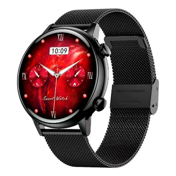 Reloj Smartwatch G-Tide Contra Agua Romance Negro