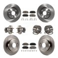 thumbnail image 1 of Transit Auto Front Rear Wheel Hub Bearings Assembly Disc Brake Rotors and Ceramic Pads Kit (10Pc) for Car 2016-2022 Honda HR-V FWD - Left Right Side (Driver Passenger) KBB-130550, 1 of 10