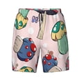 thumbnail image 4 of Lsque Mens Swim Trunks Mushroom Pattern - Bathing Suit Compression Liner - Beach Swim Shorts Swimwear - (S-3XL) - Stretch Quick Dry -X-Large, 4 of 9