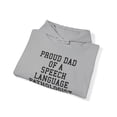 thumbnail image 4 of Speech Therapist Dad SLP Hoodie Gifts Hooded Sweatshirt Pullover Shirt, 4 of 4