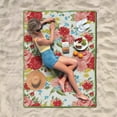 thumbnail image 2 of Picnic Blanket Waterproof 80"x60" Large Outdoor Foldable Pioneer Thicker Machine Washable Beach Blanket Waterproof Picnic Mat Portable for Picnics, Camping, 2 of 6