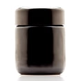 thumbnail image 2 of Infinity Jars 50 Ml (1.7 fl oz) Tall Black Ultraviolet Glass Screwtop Jar 3-Pack, 2 of 4