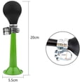 thumbnail image 5 of Bocinas de bicicleta ruidosas, bocina clásica con goma flexible, fácil instalación y construcción duradera para su bicicleta. Bombillas de goma, metal pulido que agrega estilo y resistencia a la, 5 of 5