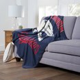 thumbnail image 2 of The Northwest 1COL-23600-0136-OOF 50 x 60 in. NCAA South Alabama University Alumni Silk Touch Throw Blanket, 2 of 5