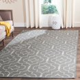 thumbnail image 2 of Safavieh Dhurries Grey Contemporary Rug - 8' x 10', 2 of 5