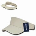 thumbnail image 2 of Decky 3001 Cotton Visor Hat-Stone, 2 of 4