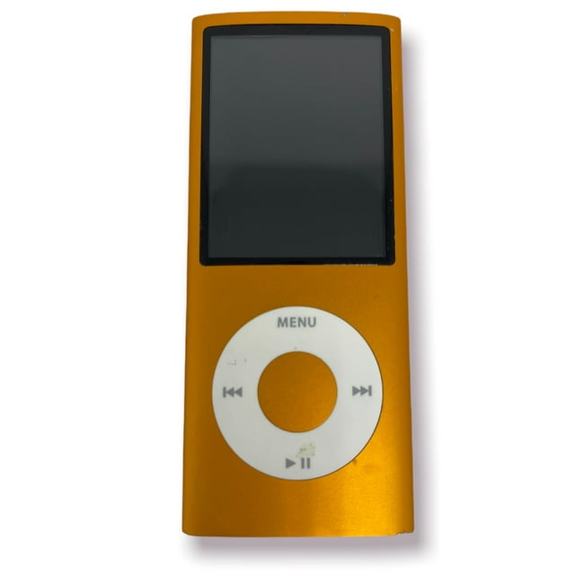 Apple iPod Nano 4th Gen 16GB Orange MP3 Audio/Video Player Used Like New