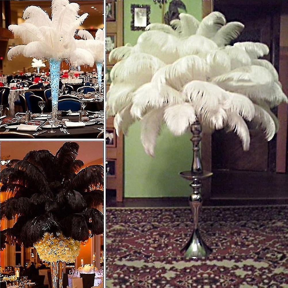 10 Pcs Plumes d'Autruche Centre de Table Décoration de Table de Mariage Cadeau Spécial