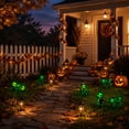 thumbnail image 5 of Outdoor Halloween Decorations Yard Signs - Glow in The Dark Skeleton Black Cat Silhouette Lawn Signs with Stakes for Halloween Lawn Garden Front Yard Decorations Outside，1pc-D, 5 of 8
