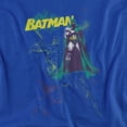 thumbnail image 2 of Batman Bat Spray Women's T Shirt, Royal, Large, 2 of 6