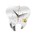 thumbnail image 1 of Rongfmy Modern Acrylic Wall Clocks Clock Non Ticking Battery Operated Decorative Large, 1 of 9