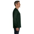 thumbnail image 2 of Hanes Men's Authentic Long Sleeve Pocket Tee, 2 of 2