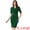 Green, variant on DARING DIVA Shawl Collar Half Sleeve Sheath Dress XS Royal Blue