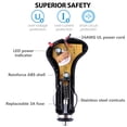 thumbnail image 3 of LotFancy Car Charger for Streamlight Flashlight Rechargeables, Black, # 22051, 3 of 6