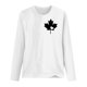thumbnail image 3 of MHFRRA Camiseta de Manga Larga para Mujer con La Bandera del Día de Canadá y La Hoja de Arce Canadiense. Blanco, 3 of 3