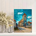 thumbnail image 2 of Qisvanset 12x16 Inch Gothic Woman Bird Floral Headdress Canvas Painting Wall Art, 2 of 5
