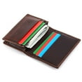 thumbnail image 3 of Mens Slim Bifold Wallet Genuine Leather RFID Blocking Card Wallet 5 Slots, 3 of 6