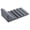 Grey, variant on Grey 4-Pack Silicone Garbage Can Wall Bumpers, 5x3cm Adhesive Pads Absorb Impact and Prevent Scratches on Trash Cans and Cabinets, Quiet and Protective, Set of 4
