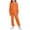 Orange, variant on Arshiner 2 Piece Outfits for Girls Velour Tracksuit Hoodie and Jogger Set Sweatsuit Athletic Clothes Sets