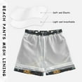 thumbnail image 3 of FORMRS Boys Swim Trunks Quick Dry Mesh Liner Boardshorts Sizes XS-XL, Cute Dinosaur, 3 of 7