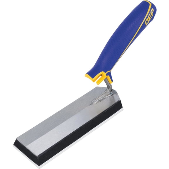 QEP 42117 6 in. x 2 in. Gum Rubber Margin Float with Comfort Grip Handle