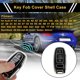thumbnail image 2 of Unique Bargains Llave Inteligente - Negro con Bordes en Tono Plateado Funda de Llave de TPU Silicona para Audi A1 A2 A3 A4 A5 A6 A7 A8 A4L - Funda de Llave de Control Remoto de 3 Botones, 2 of 6