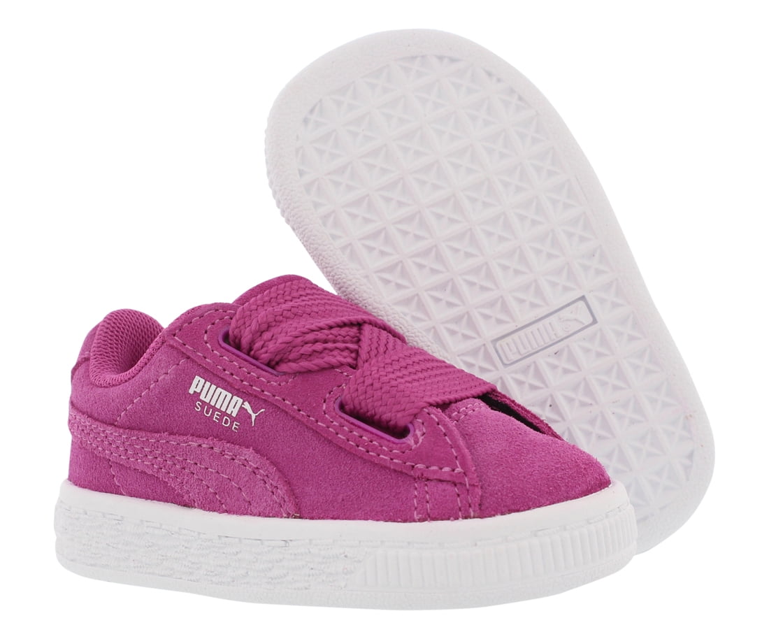 Botánica Cordero Viaje Puma Suede Heart Casual Infants Shoe Size 9 - Walmart.com