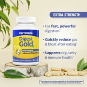 Enzymedica Digest Gold Enzymes and Probiotics Advanced Digestion, Extra Strength, 45 Count
