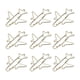 thumbnail image 4 of Clips de papel, 100 piezas de clips de papel dorados Clips de papel dorados Clips de papel lindos Eficiencia máxima, 4 of 14