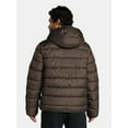 thumbnail image 4 of Reebok Men and Big Men's Puffer Coat with Hood, Heavyweight, Sizes S-3XL, 4 of 6