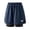 Orange, variant on Mens Double Layer Shorts Elastic High Waist Loose Fit Quick Drying Sweat Wicking Pants Summer Running Muscle Gym Active Trunks Army Green S