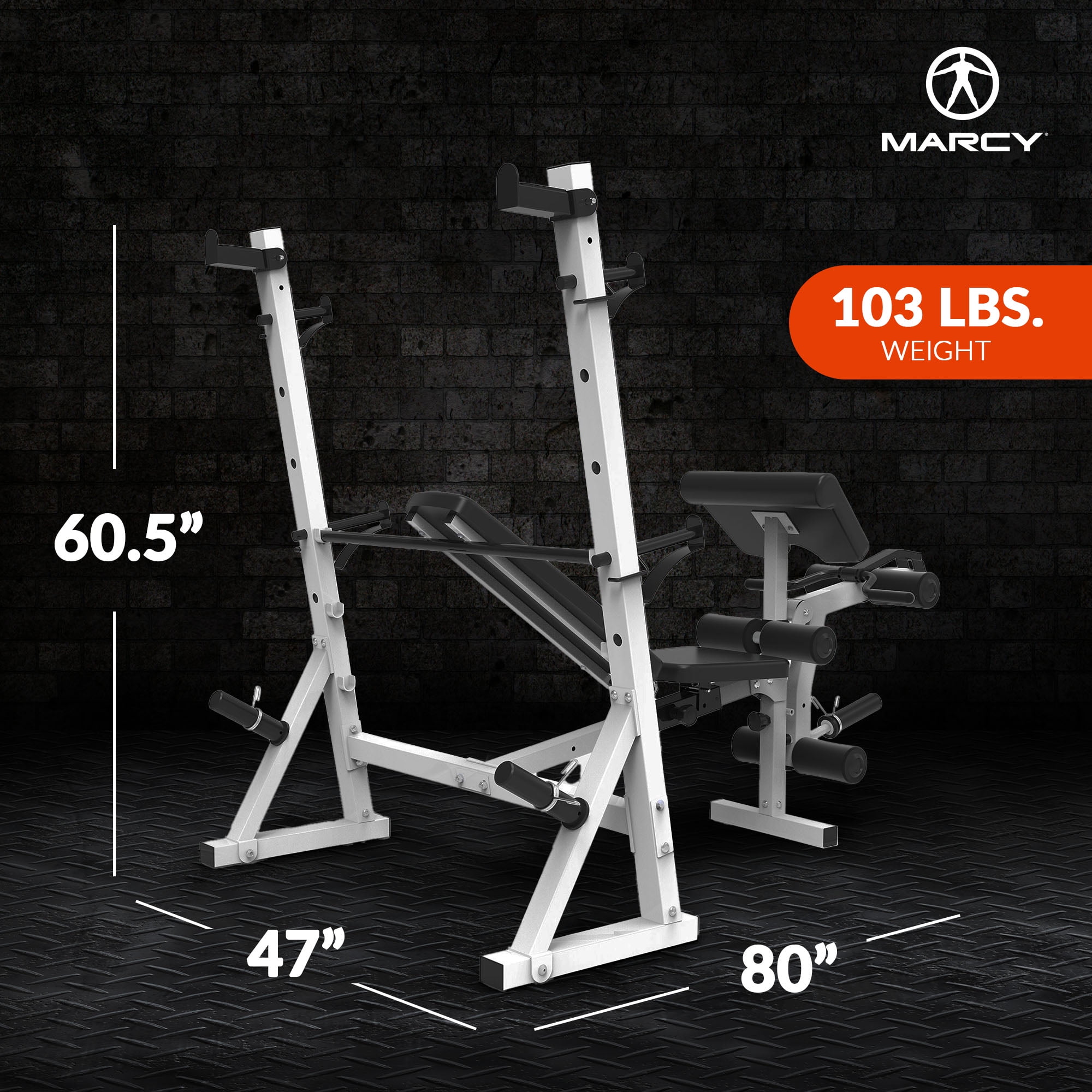Marcy 80 lb weight bench hotsell