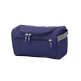 thumbnail image 2 of Bolsa de maquillaje grande Perfecl organizador de cosméticos de tela Oxford para viajes Azul oscuro, 2 of 8