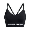 thumbnail image 4 of Women's Under Armour Vanish Seamless Low Long Sports Bra Color: Harbor Blue Size: LARGE, 4 of 4