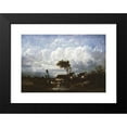 thumbnail image 2 of Jules Dupré 18x14 Black Modern Framed Museum Art Print Titled - Landscape (19th Century), 2 of 5