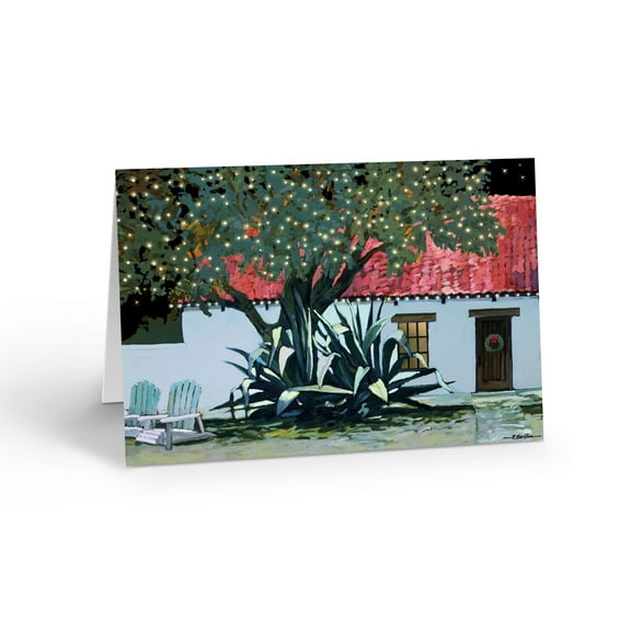 Palo Verde Lights Christmas Card - 18 Southwest Cards & Envelopes - 40079