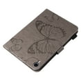 thumbnail image 6 of Dteck Smart Case for iPad mini (A17 Pro) 8.3 inch 2024 / iPad mini 6th Gen,Magnetic Butterly Pattern PU Leather Card Holder Wallet Kickstand Hybrid Protective Cover for iPad mini 6/mini 7,Gray, 6 of 6
