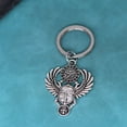 thumbnail image 2 of Beetle Eye of Horus Egypt Key Chain Charm Pendant Scarab Ankh Cross Religious Keyring for Women Men Jewelry Gift Keychain, 2 of 4