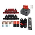 thumbnail image 2 of Aislador de automático 48V, interruptor principal de energía para vehículos, camiones, encendido/apagado, 8 terminales de kusrkot Interruptor de corte de energía, 2 of 6