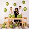 thumbnail image 3 of 100PCS Metallic Green Balloons 5 Inch Small Party Decoration Latex Style Plastic Balloons for Arch Garland, 3 of 5