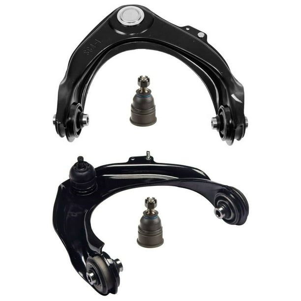 New 4 Front Upper Control Arm + Lower Ball Joints Suspension Set